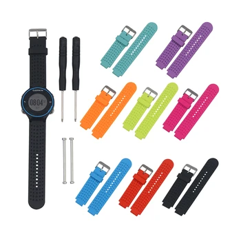 Silicone Watch Bands Strap for Garmin Forerunner 220 230 235 630 620 735XT Watch Replacement Watchband With Pins & Tools
Silicone Watch Bands Strap for Garmin Forerunner 220 230 235 630 620 735XT Watch Replacement Watchband With Pins & Tools