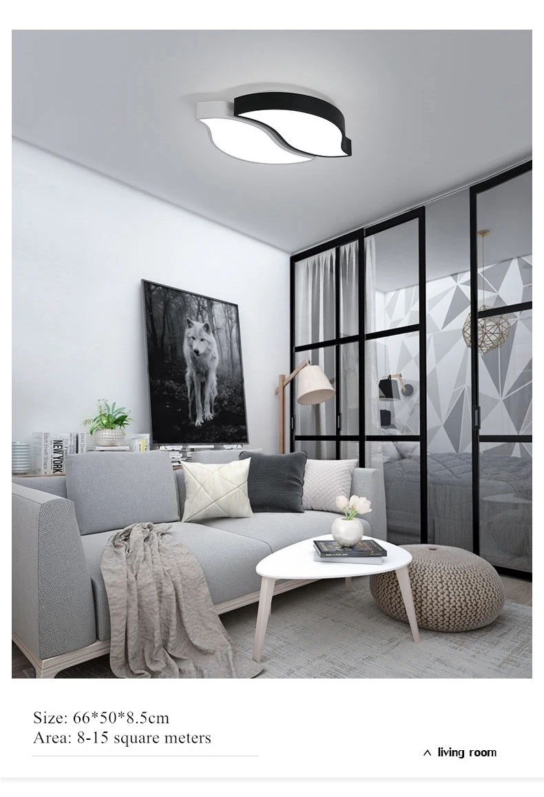led ceiling light dimmable remote control light fixtures 12