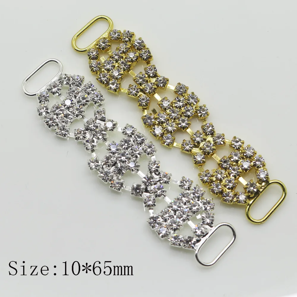 Shiny 10*65MM 10pc Rhinestone bikini connectors buckle/ shoes clothing decoration buckle beachwear clear crystal connector
Shiny 10*65MM 10pc Rhinestone bikini connectors buckle/ shoes clothing decoration buckle beachwear clear crystal connector