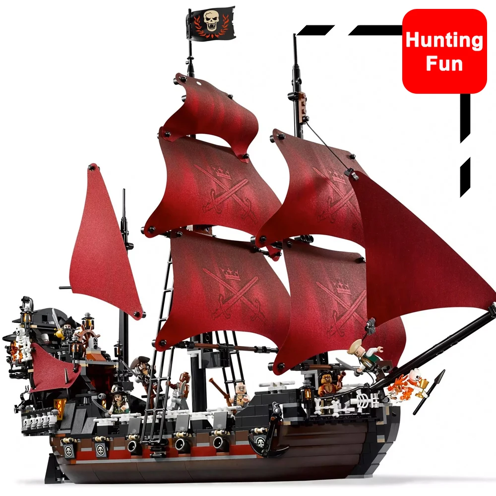 1094Pcs Ship Pirates of The Caribbean Queen Anne's Revenge Set Captain Jack Building Blocks Toys for Kid Fit 4195 Christmas Gift
1094Pcs Ship Pirates of The Caribbean Queen Anne's Revenge Set Captain Jack Building Blocks Toys for Kid Fit 4195 Christmas Gift