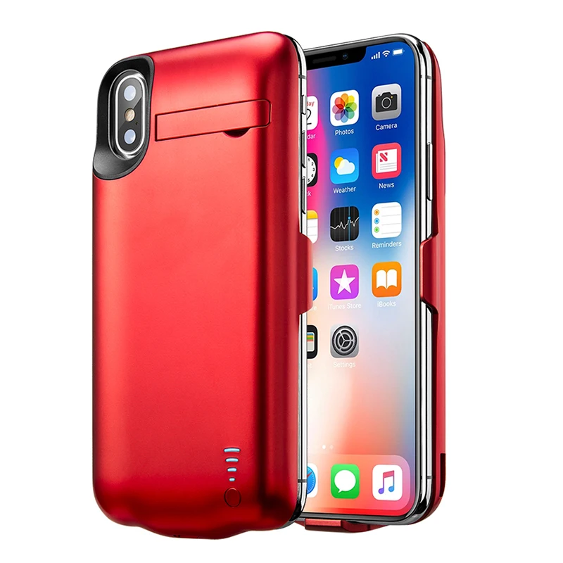 For iPhone X 5000mah Rechargeable Extended Battery Charger Protective Case Power Pack for Apple iPhone X 5.8 inch Fast Charging
For iPhone X 5000mah Rechargeable Extended Battery Charger Protective Case Power Pack for Apple iPhone X 5.8 inch Fast Charging