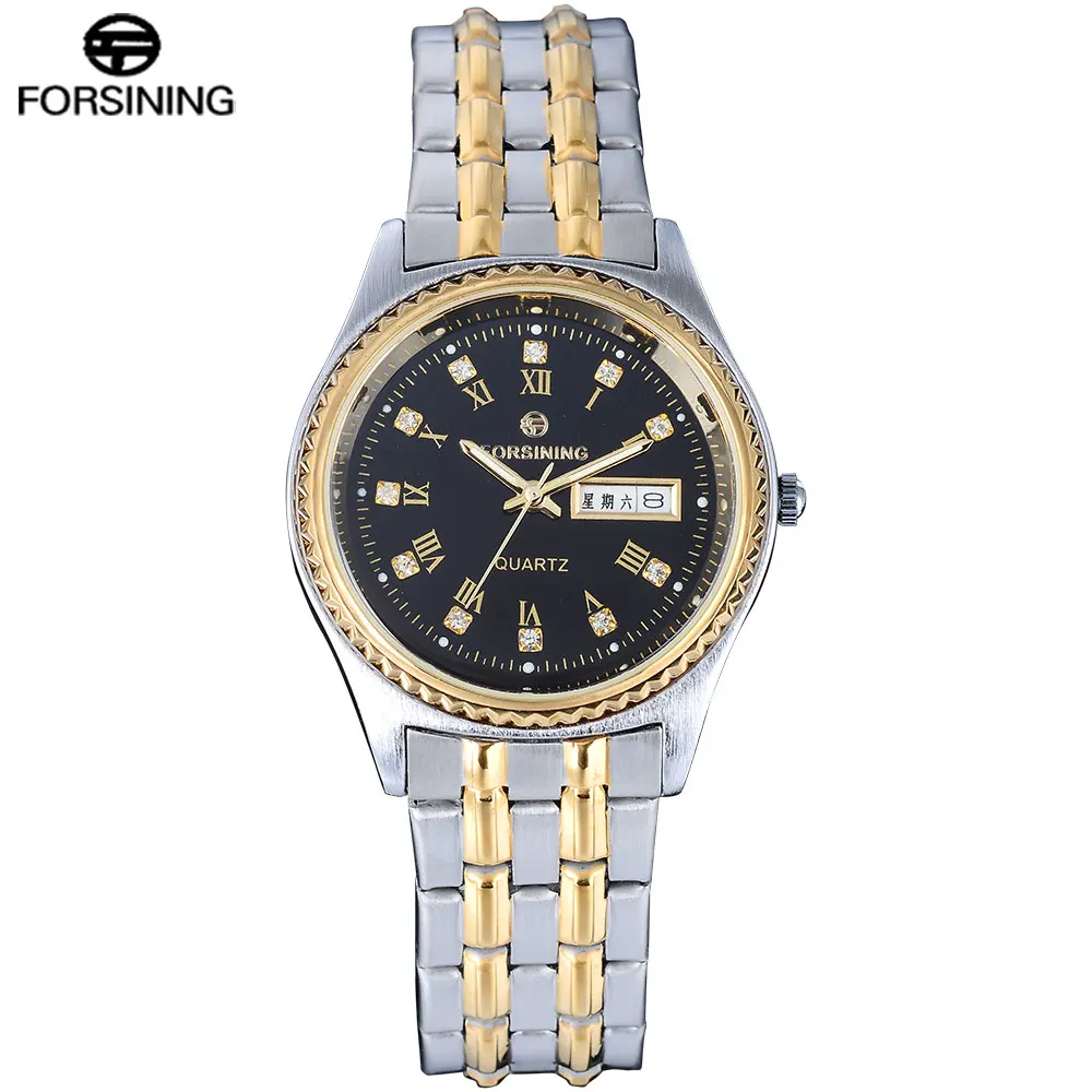 FORSINING Unisex Quartz Watch Fashion Watches Auto Date Complete Calendar Stainless Steel Strap Mutli-color Relogio Masculino
FORSINING Unisex Quartz Watch Fashion Watches Auto Date Complete Calendar Stainless Steel Strap Mutli-color Relogio Masculino