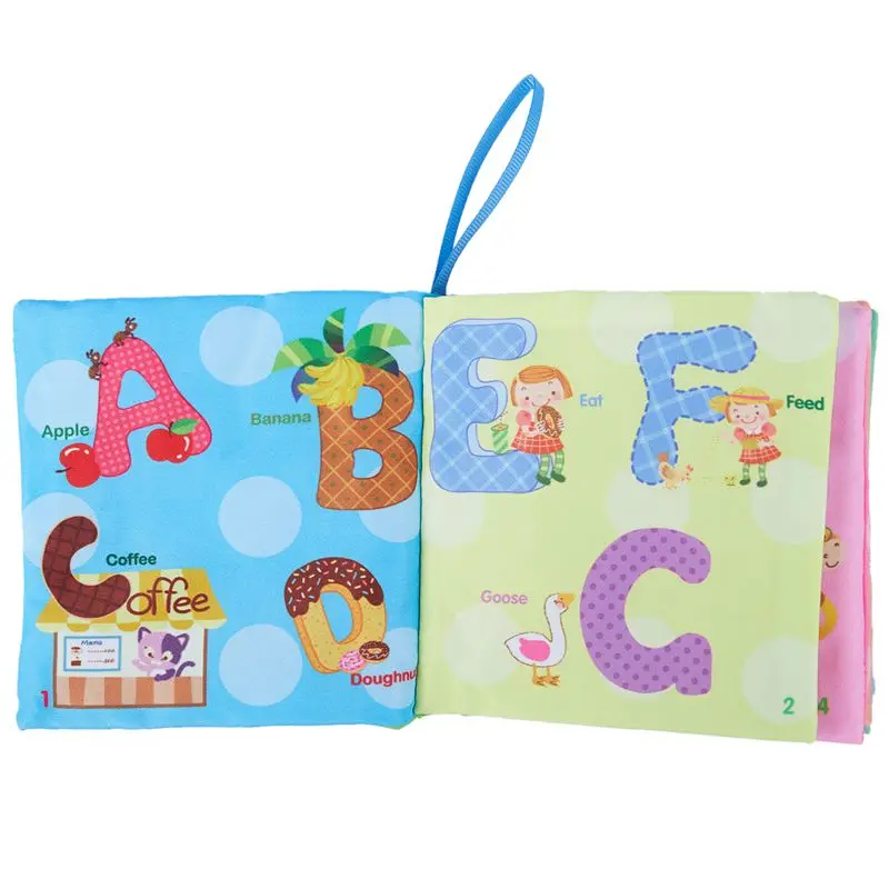 Baby Early Childhood Education Toys, Environmental Cloth Books Hard to torn English alphabet
Baby Early Childhood Education Toys, Environmental Cloth Books Hard to torn English alphabet