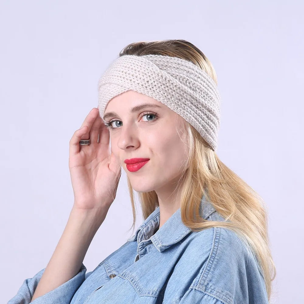 Handmade Knitted Hair Headdress Set Stripe Slanting Cross Wool Loose Warm Lady's Hair Band and Headband Headwear
Handmade Knitted Hair Headdress Set Stripe Slanting Cross Wool Loose Warm Lady's Hair Band and Headband Headwear