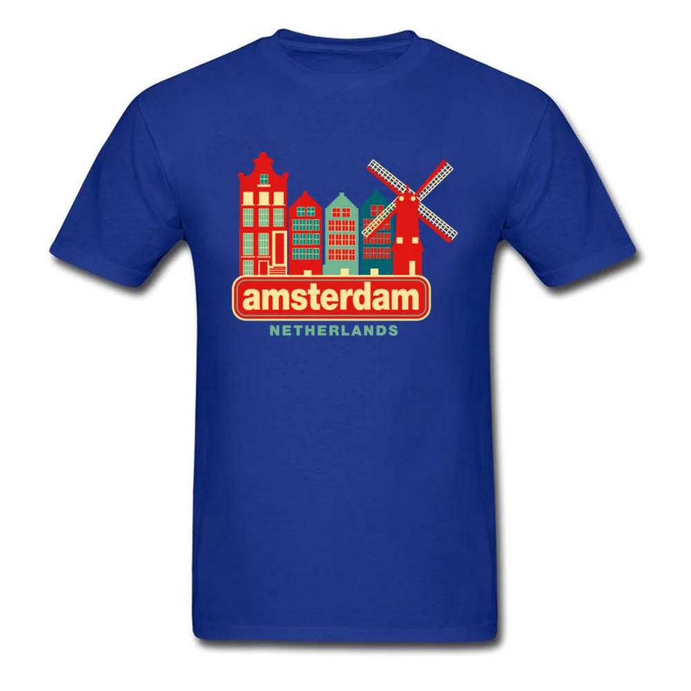 Vintage Amsterdam Netherlands_blue