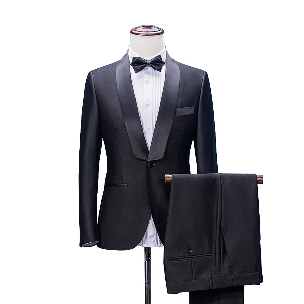 JinXuanYa Men Suit Wedding Suits For Men Shawl Collar 2 Pieces Slim Fit Suit Mens Tuxedo Jacket custom size S-5XL
JinXuanYa Men Suit Wedding Suits For Men Shawl Collar 2 Pieces Slim Fit Suit Mens Tuxedo Jacket custom size S-5XL