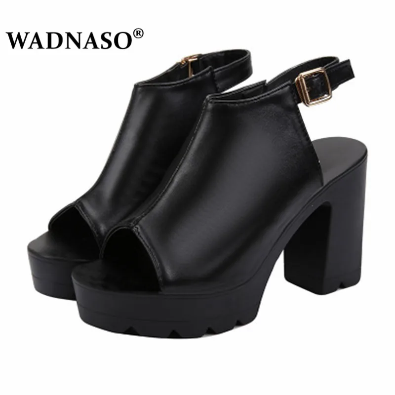 WADNASO Hot Sale European Women Summer Shoes Slingbacks High Heels Sandals Platform Casual Shoes for Party 2019 new Black White
WADNASO Hot Sale European Women Summer Shoes Slingbacks High Heels Sandals Platform Casual Shoes for Party 2019 new Black White
