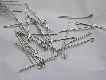 1000pcs Brass Eyepin Headpins white silver gold gunmetal ,Lead nickel&cadmium Free jewelry Findings,ton findngs 30-50mm(2inch)
1000pcs Brass Eyepin Headpins white silver gold gunmetal ,Lead nickel&cadmium Free jewelry Findings,ton findngs 30-50mm(2inch)