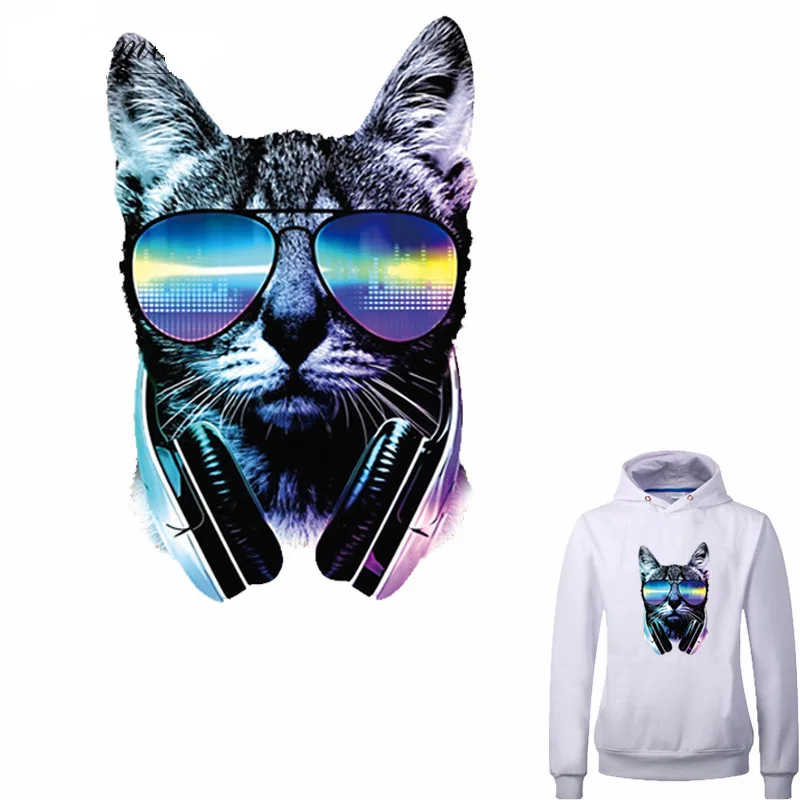 Iron On Patches For Clothes Music Blue Cat Patch A-level Washable Clothes Stickers Easy Print By Household Irons DIY Accessory
Iron On Patches For Clothes Music Blue Cat Patch A-level Washable Clothes Stickers Easy Print By Household Irons DIY Accessory