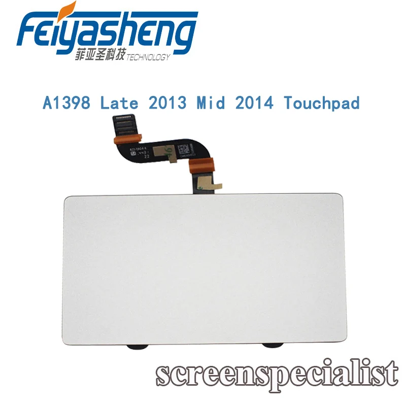 Genuine New 661-8311 for MacBook Pro Retina 15.4" A1398 Touchpad Trackpad with Cable 821-1904-A 821-1904-02 Late 2013 Mid 2014
Genuine New 661-8311 for MacBook Pro Retina 15.4" A1398 Touchpad Trackpad with Cable 821-1904-A 821-1904-02 Late 2013 Mid 2014