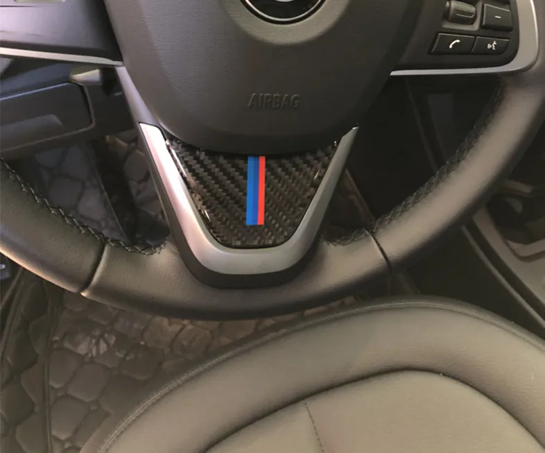 Carbon Fiber Car Steering Wheel Sticker M stripe Emblem Stickers for BMW X1 2016 F48 1 Series 2017 F52 2 Series Tourer F45 F46
Carbon Fiber Car Steering Wheel Sticker M stripe Emblem Stickers for BMW X1 2016 F48 1 Series 2017 F52 2 Series Tourer F45 F46