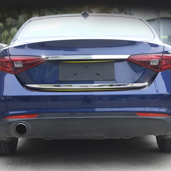 Car Styling 2PCS Stainless Steel Rear Trunk Lid Molding Trim Tail Gate Decoration Cover Trim For Alfa Romeo Giulia 2017 2018
Car Styling 2PCS Stainless Steel Rear Trunk Lid Molding Trim Tail Gate Decoration Cover Trim For Alfa Romeo Giulia 2017 2018