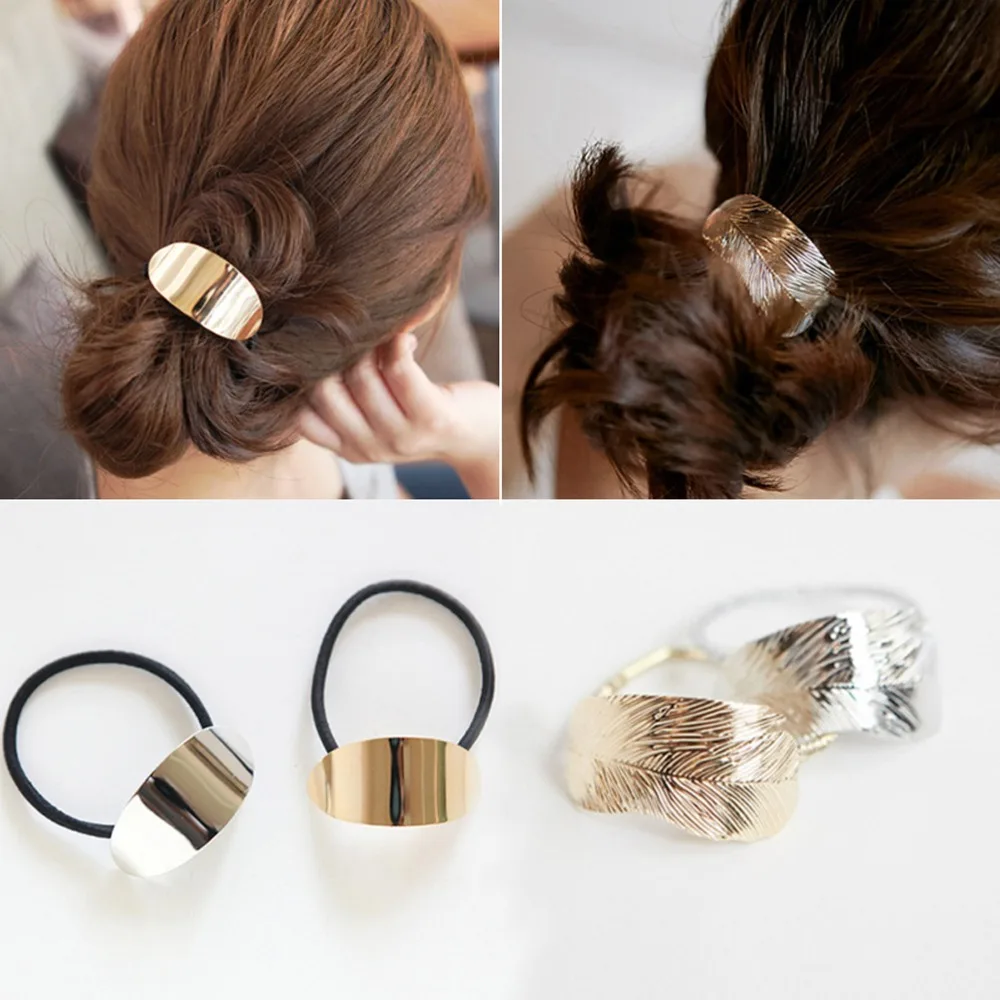 INS Vintag Metal Leaf Scrunchie Fashion Minimalism Hair Tie Geometric Hair Accessories Korean Style Elastic Hair Bands For Women
INS Vintag Metal Leaf Scrunchie Fashion Minimalism Hair Tie Geometric Hair Accessories Korean Style Elastic Hair Bands For Women