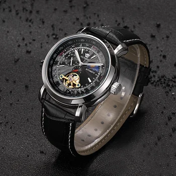 2017 Original Brand OYW Male Automatic Mechanical Watch Men Leather Strap Black Dial Fashion Man Wristwatch Relogios Masculinos
2017 Original Brand OYW Male Automatic Mechanical Watch Men Leather Strap Black Dial Fashion Man Wristwatch Relogios Masculinos