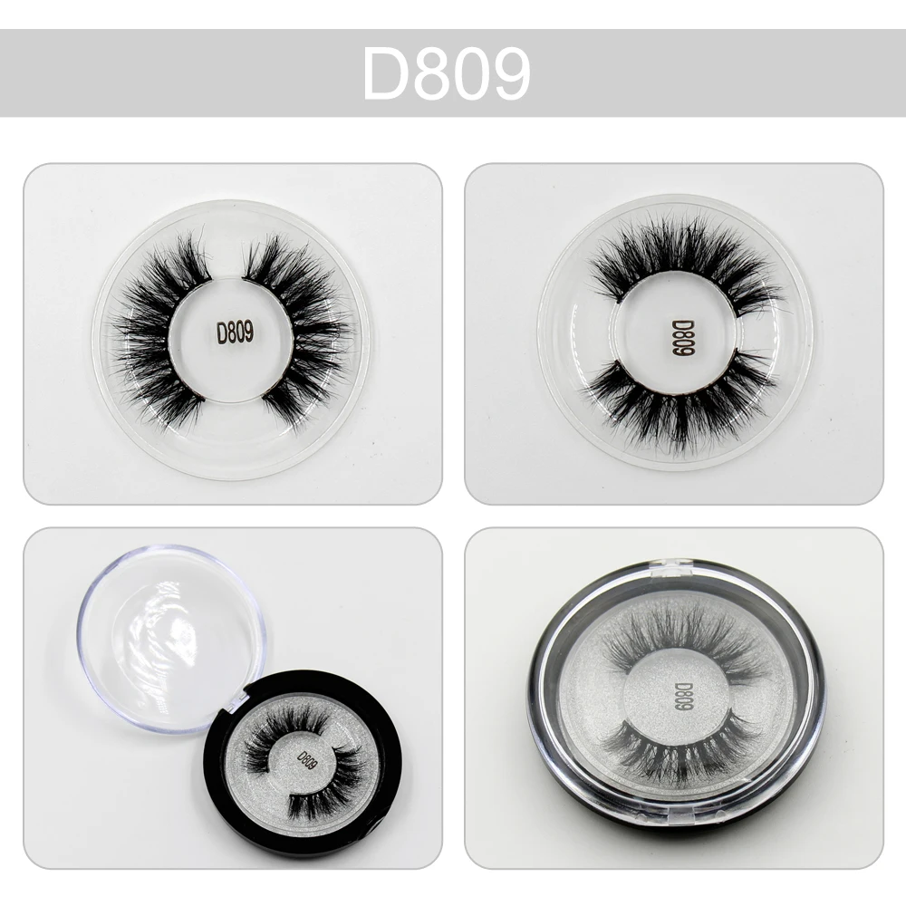 Mink Lashes 3D Mink False Eyelashes Long Lasting Lashes Natural Thick Lightweight Mink Eyelashes Glitter Round Packaging D809
Mink Lashes 3D Mink False Eyelashes Long Lasting Lashes Natural Thick Lightweight Mink Eyelashes Glitter Round Packaging D809