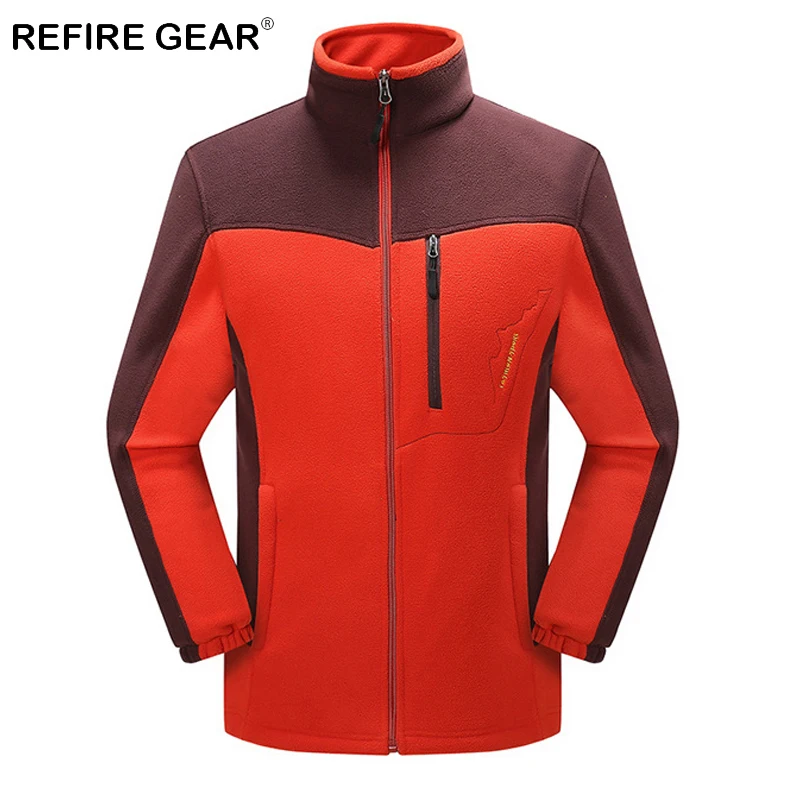 ReFire Gear Winter Thermal Outdoor Camping Fleece Jackets Men Patchwork Warm Travelling Climbing Coat Sport Skiing Hiking Jacket
ReFire Gear Winter Thermal Outdoor Camping Fleece Jackets Men Patchwork Warm Travelling Climbing Coat Sport Skiing Hiking Jacket