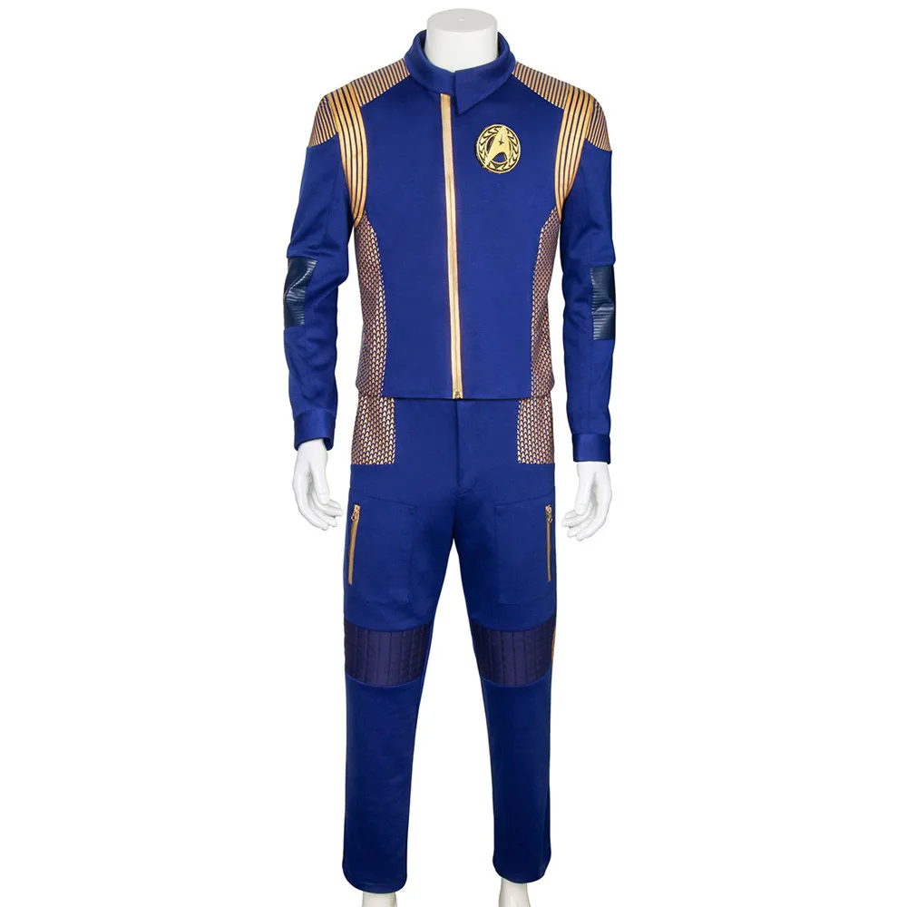 Star Trek Discovery General E1 Uniform Cosplay Costume New Starfleet USS Discovery Admiral Duty Outfit Cosplay