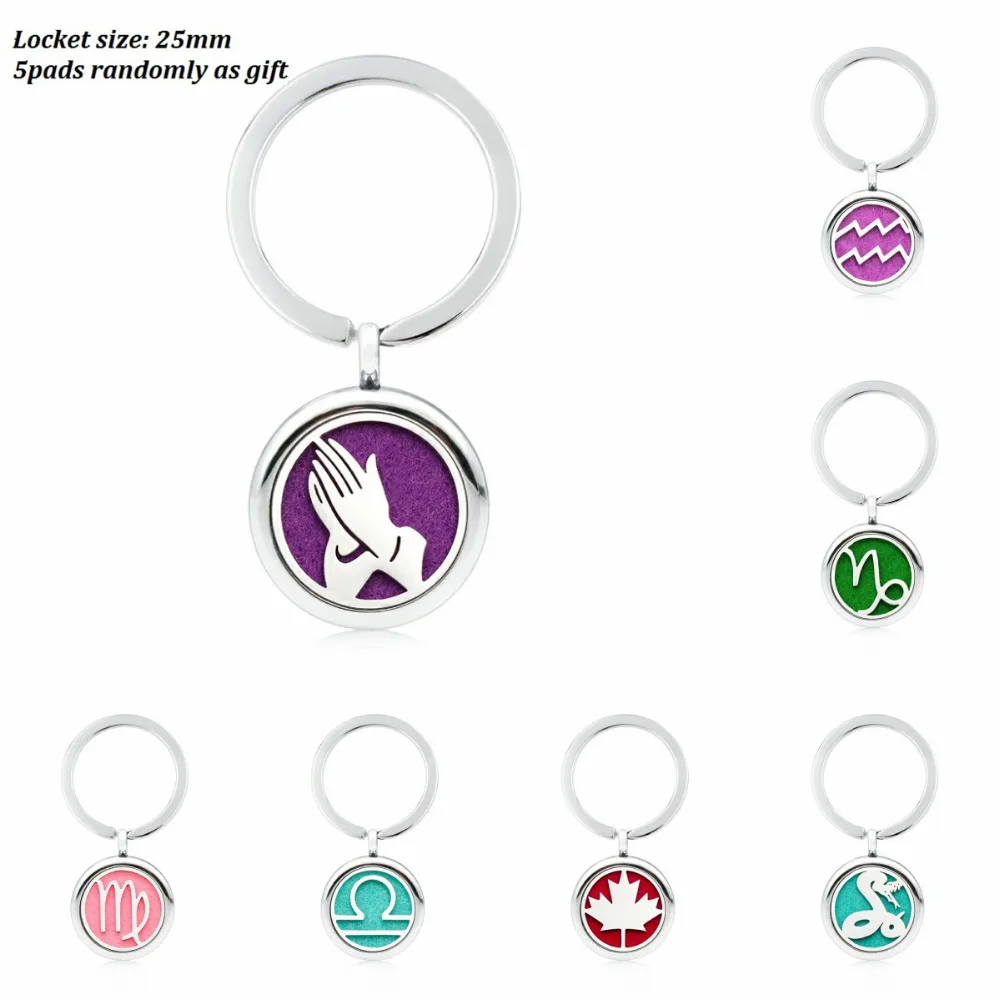 Personalized constellation Key Chain locket essential oil Locket Perfume Diffuser with key ring 5 Pads fit key chain pet collar
Personalized constellation Key Chain locket essential oil Locket Perfume Diffuser with key ring 5 Pads fit key chain pet collar