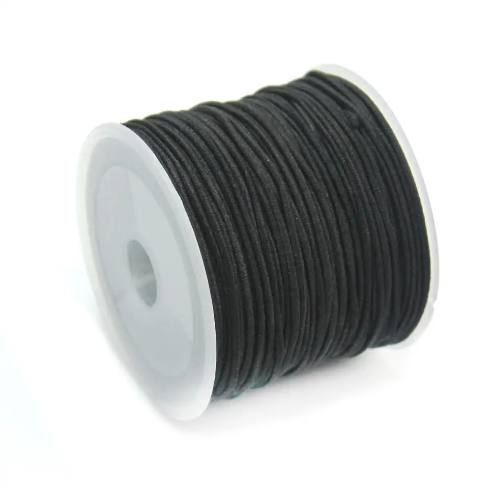 1Roll Black 1mm DIY Elastic Band Thread Cord Line Wire Beads Stringing For Jewelry Making For Bracelet Necklaces Making
1Roll Black 1mm DIY Elastic Band Thread Cord Line Wire Beads Stringing For Jewelry Making For Bracelet Necklaces Making