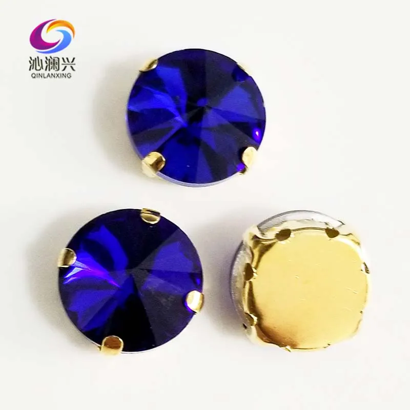 Royalblue round shape golden bottom AAA Glass Crystal sew on claw rhinestones with holes,Diy Clothing accessories SWRG10
Royalblue round shape golden bottom AAA Glass Crystal sew on claw rhinestones with holes,Diy Clothing accessories SWRG10