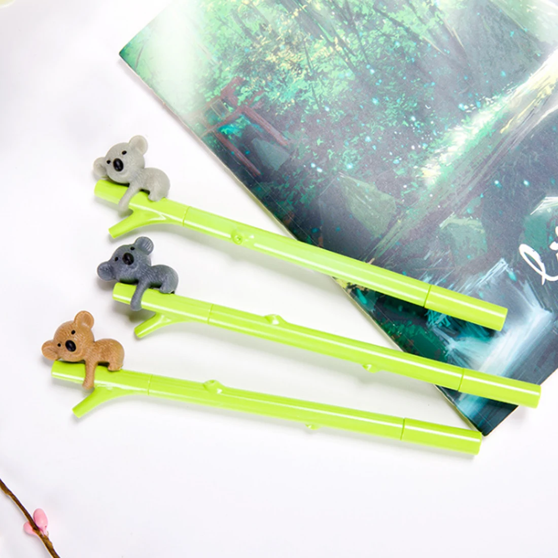 Cute Cartoon Koala Gel Pen 0.5mm Black Refill Neutral Pen Creative Animal Stationery Gel Ink Pens Student Office Supplies
Cute Cartoon Koala Gel Pen 0.5mm Black Refill Neutral Pen Creative Animal Stationery Gel Ink Pens Student Office Supplies