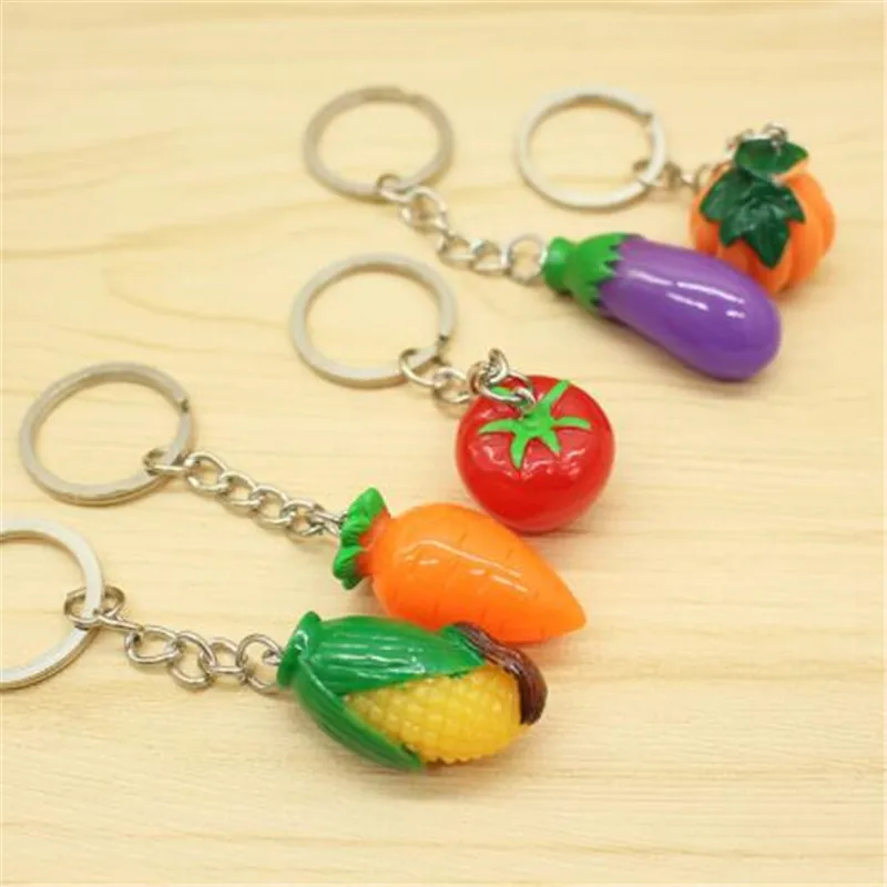 WKOUD Mini Key Chains Simulation Tomato Eggplant Corn Pumpkin Carrot Creative Cute KeyChains New Design Gift Trinkets Wholesale
WKOUD Mini Key Chains Simulation Tomato Eggplant Corn Pumpkin Carrot Creative Cute KeyChains New Design Gift Trinkets Wholesale