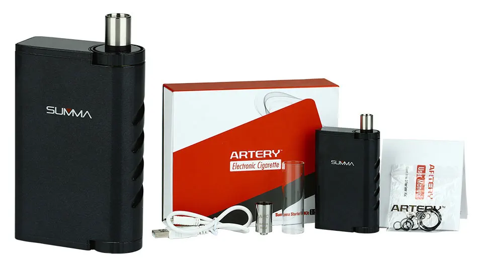 Orginal Artery Summa 70W TC Starter Kit with 5ml Capacity Tank & Top Airflow Design E-cig Vape Artery Summa Kit No Battery