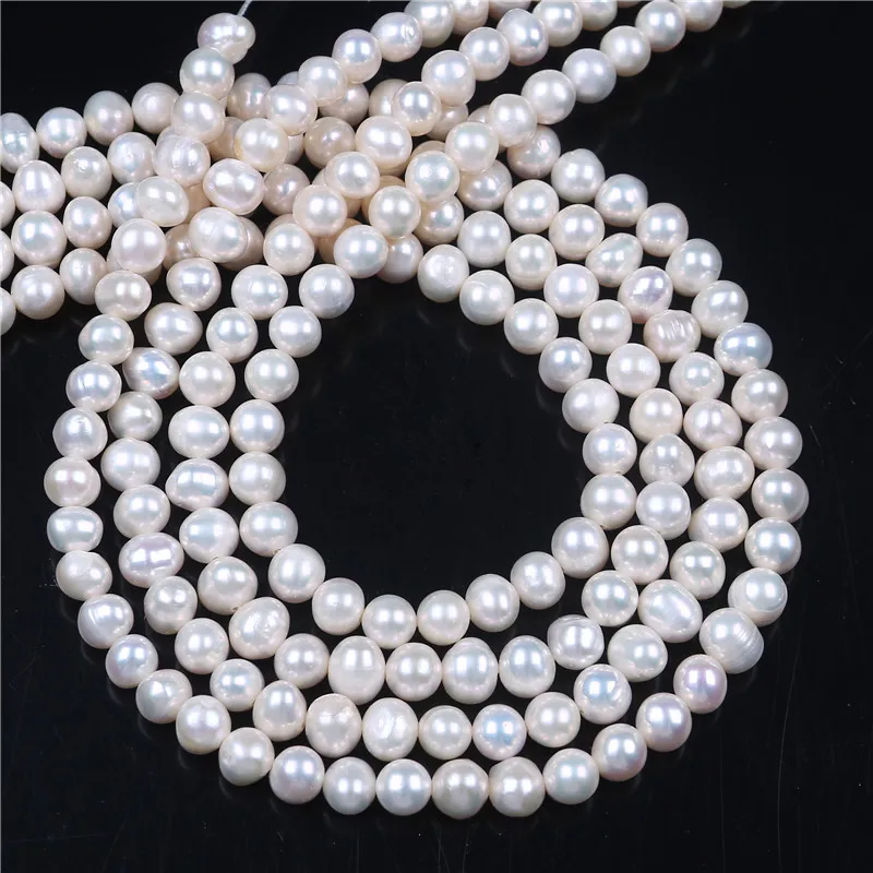 DIY A Wholesale White Freshwater Natural Potato Oval Pearl 6-7mm Loose Beads 16'' For Jewelry Making
DIY A Wholesale White Freshwater Natural Potato Oval Pearl 6-7mm Loose Beads 16'' For Jewelry Making