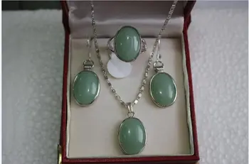Hot sell free shipping ~~ wholesale nice jewelry green pendant earrings & ring(#7.8.9) jewelry sets
Hot sell free shipping ~~ wholesale nice jewelry green pendant earrings & ring(#7.8.9) jewelry sets