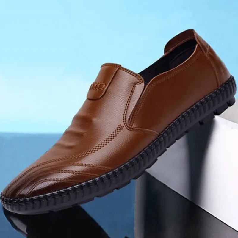 FEERIJT Fashion Leather Shoes Men Casual Shoes New Men Loafers Soft Driving Shoes Men's Flat Moccasins Handmade Chaussure Homme
FEERIJT Fashion Leather Shoes Men Casual Shoes New Men Loafers Soft Driving Shoes Men's Flat Moccasins Handmade Chaussure Homme