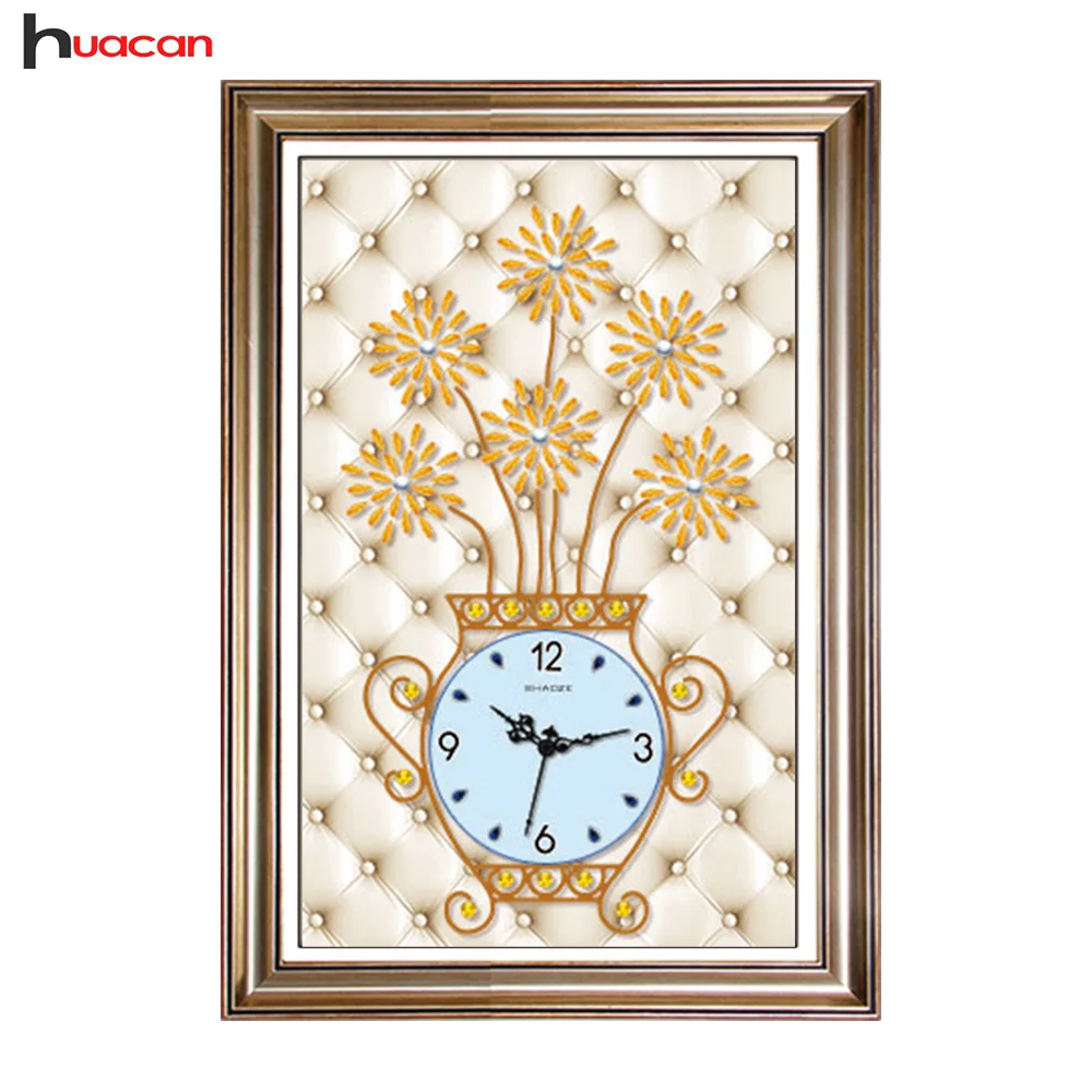 Huacan Diamond Painting Clock Diamond Embroidery Cross Stitch Handmade Needlework Craft Special Shape Rhinestone Kits Wall Decor
Huacan Diamond Painting Clock Diamond Embroidery Cross Stitch Handmade Needlework Craft Special Shape Rhinestone Kits Wall Decor