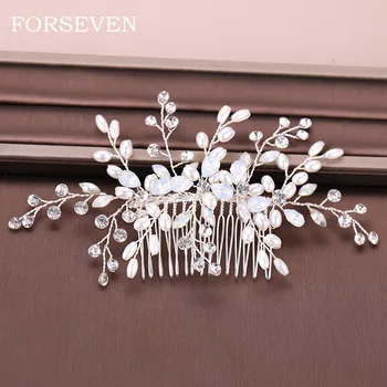 Full Pearl Bridal Hair Combs Wedding Hair Accessories Floral and Pearl Hair Comb For Women Bride Hair Ornaments Golden Headpiece
Full Pearl Bridal Hair Combs Wedding Hair Accessories Floral and Pearl Hair Comb For Women Bride Hair Ornaments Golden Headpiece