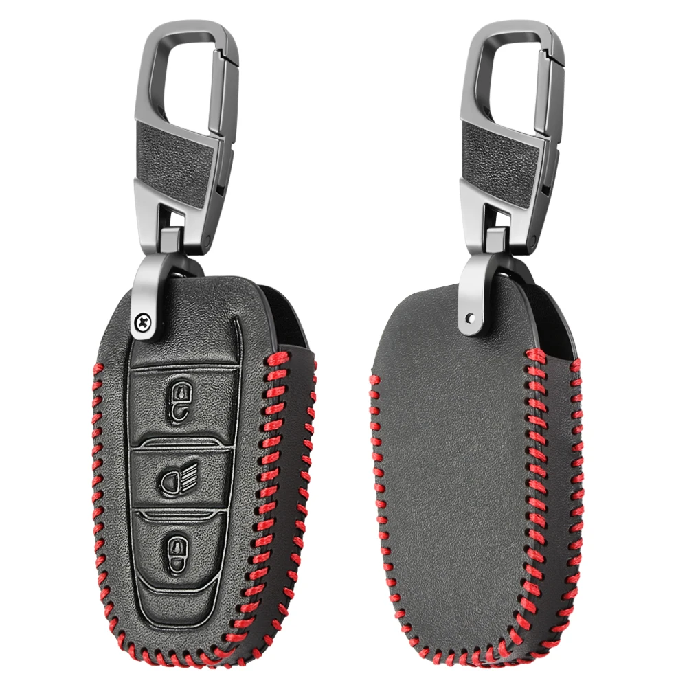 Модный чехол для ключей автомобиля Citroen C4L CACTUS C5 C3 C6 C8 Picasso Xsara Peugeot 3008 308 RCZ 508 3 кнопки