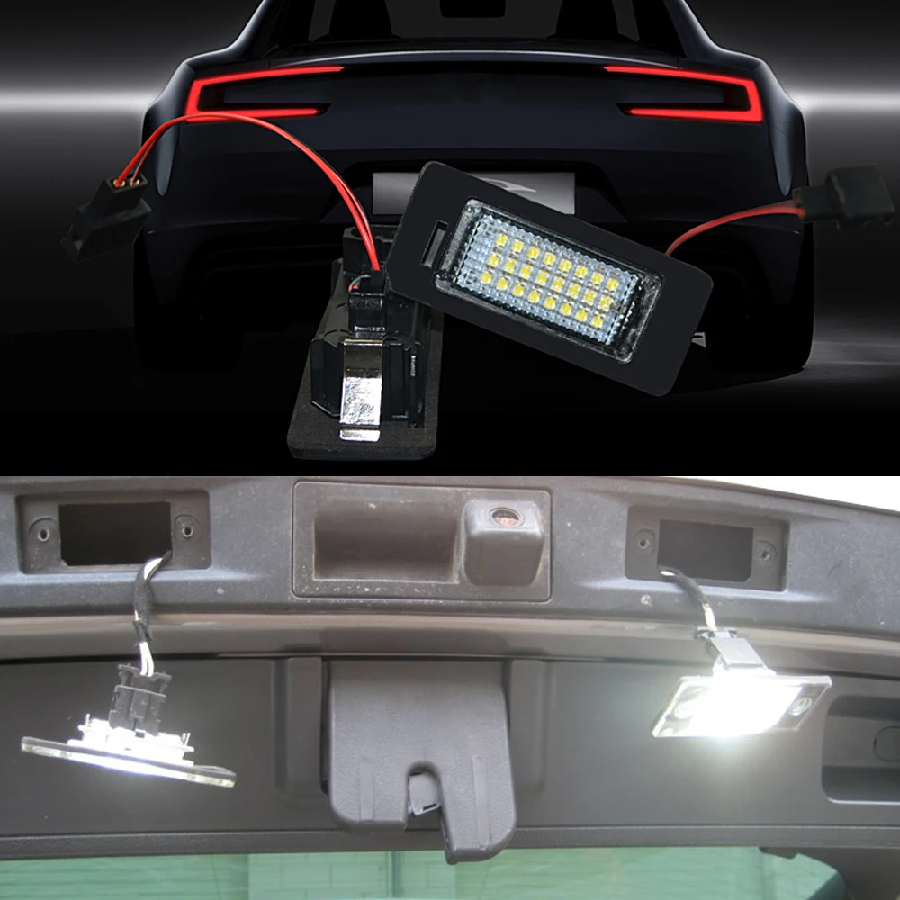 1 Pair White License Plate Light License Lamp For Audi A6 A7 A1 TT VW Passat B7 Sharan Touareg Jetta Car Tail Light Assembly
1 Pair White License Plate Light License Lamp For Audi A6 A7 A1 TT VW Passat B7 Sharan Touareg Jetta Car Tail Light Assembly