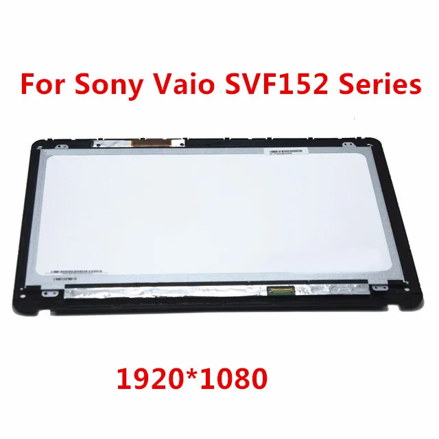 15.6"For Sony Vaio SVF152 Series SVF152C29M SVF152C29L SVF152A29V N156HGE LB1 Full LCD Display Touch Panel Screen Assembly+Bezel
15.6"For Sony Vaio SVF152 Series SVF152C29M SVF152C29L SVF152A29V N156HGE LB1 Full LCD Display Touch Panel Screen Assembly+Bezel