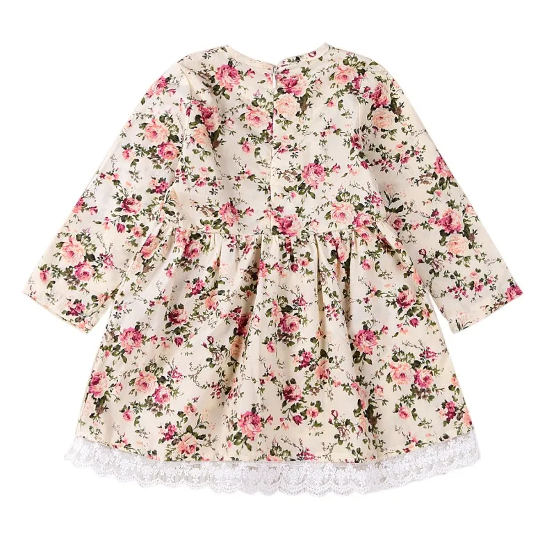2-7Y Kids Girls Floral Print Dress Lovely Long Sleeve Flower Lace Dress Baby Girl Clothes Princess Party Dresses
2-7Y Kids Girls Floral Print Dress Lovely Long Sleeve Flower Lace Dress Baby Girl Clothes Princess Party Dresses