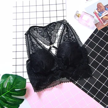 Women Lace Underwear Brassiere Femme Vest Bra Sexy Lingerie Wire Free Push Up Bras
Women Lace Underwear Brassiere Femme Vest Bra Sexy Lingerie Wire Free Push Up Bras