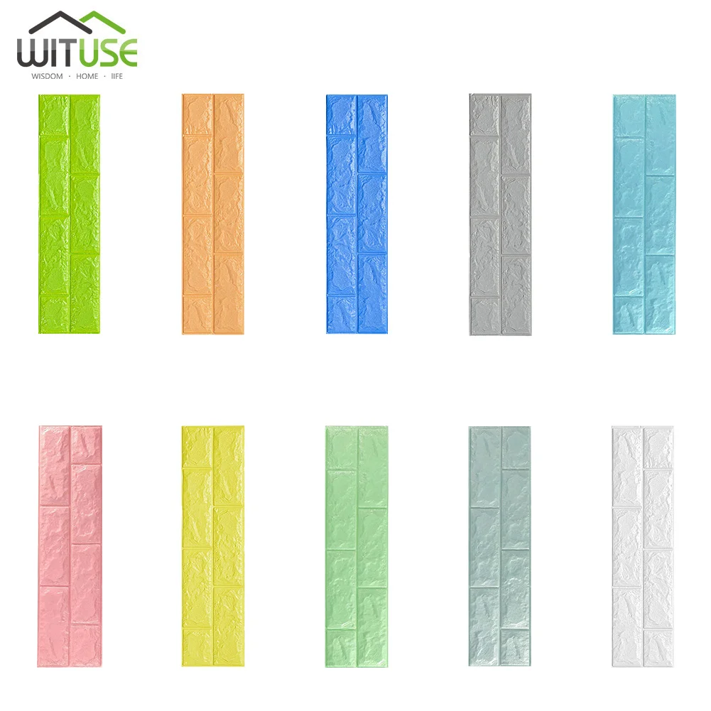 Stickers DIY Wall Panel Wall sticker 3D Soft PE Brick Stone Home Decor For Kids Room Wall Decals Home decoration
Stickers DIY Wall Panel Wall sticker 3D Soft PE Brick Stone Home Decor For Kids Room Wall Decals Home decoration
