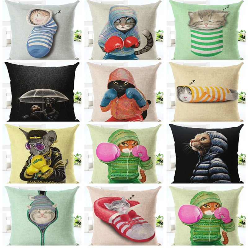 Movement Animal Cotton Linen Creative Geometric Print Fundas Throw Pillow Square Cojines
Movement Animal Cotton Linen Creative Geometric Print Fundas Throw Pillow Square Cojines