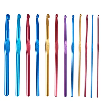 Pandahall 12 pcs/bag 2.0-8.0mm 145mm Aluminum Weave Knitting Needles Crochet Hooks Kit Tool Sets for DIY Jewelry Making
Pandahall 12 pcs/bag 2.0-8.0mm 145mm Aluminum Weave Knitting Needles Crochet Hooks Kit Tool Sets for DIY Jewelry Making
