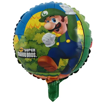 10pcs 18inch Super Mario Balloon party Classic Toys Mario Bros Mylar foil Balloons super hero Birthday Party Decoration Balls
10pcs 18inch Super Mario Balloon party Classic Toys Mario Bros Mylar foil Balloons super hero Birthday Party Decoration Balls