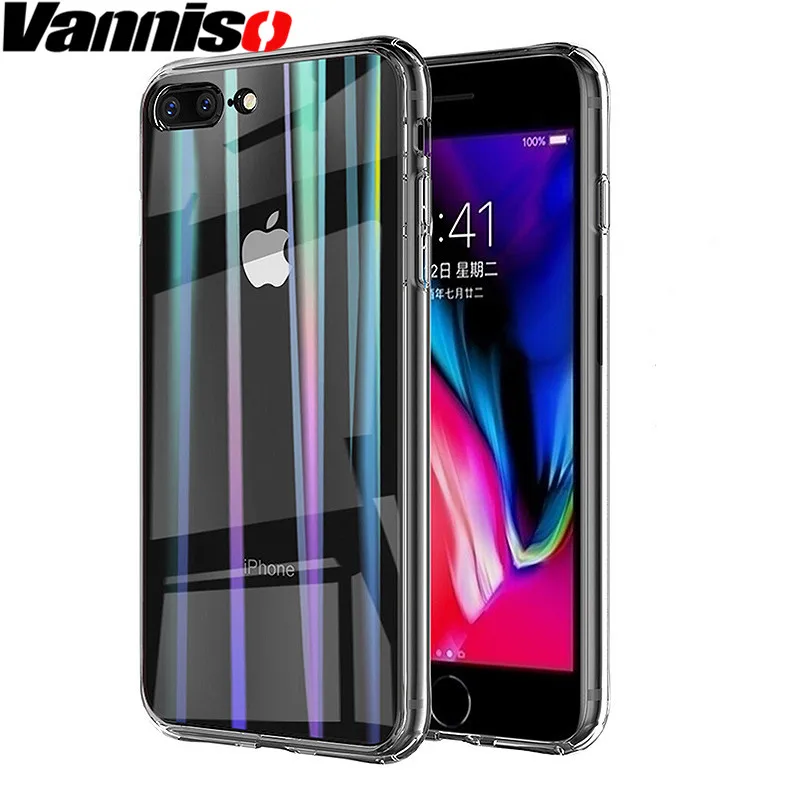 Vanniso Ultra Thin Tempered Glass Cases For iPhone 6 7 8Plus 6s 7 Clear Laser Full Cover for iPhone XR XS Max X 10 Phone Case
Vanniso Ultra Thin Tempered Glass Cases For iPhone 6 7 8Plus 6s 7 Clear Laser Full Cover for iPhone XR XS Max X 10 Phone Case