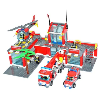 Model building kits compatible with City Fire Station 3D blocks Educational model building toys hobbies for children
Model building kits compatible with City Fire Station 3D blocks Educational model building toys hobbies for children