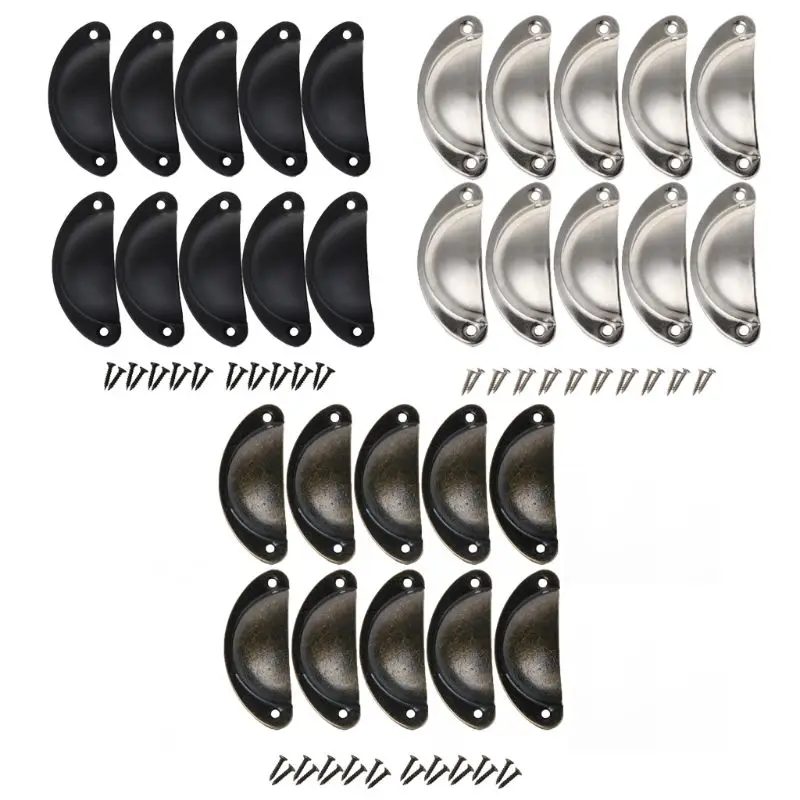 10Pcs Vintage Iron Drawer Handles Retro Cabinet Knobs Cupboard Dool Handles Furniture Pullers Hardware Accessories
10Pcs Vintage Iron Drawer Handles Retro Cabinet Knobs Cupboard Dool Handles Furniture Pullers Hardware Accessories