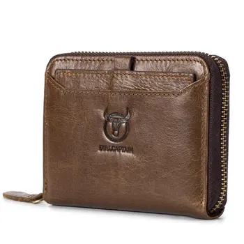 BULLCAPTAIN RFID male Purse Genuine Leather Men Wallet gift birthday for man Brand High Quality Zipper wallet Card Coin wallets
BULLCAPTAIN RFID male Purse Genuine Leather Men Wallet gift birthday for man Brand High Quality Zipper wallet Card Coin wallets