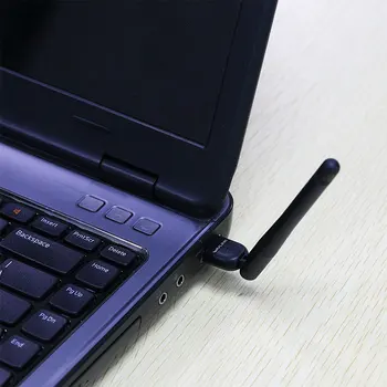 KEBETEME Dual Band Wireless AC600 USB Adapter Max Speed to 600Mbps WIFI Dongle 5dBi Antennas Ethernet Network LAN Card
KEBETEME Dual Band Wireless AC600 USB Adapter Max Speed to 600Mbps WIFI Dongle 5dBi Antennas Ethernet Network LAN Card