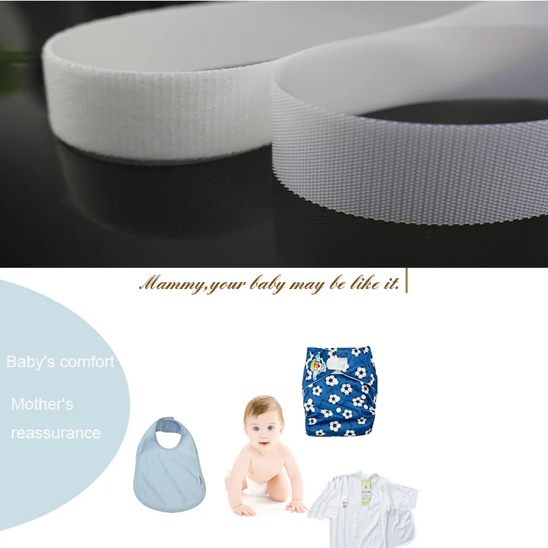 Adhesive Fastener Tape For Baby White Magic Tape Hook and Loop DIY Soft Thin Diaper Sew on Clothing Sewing Accessories
Adhesive Fastener Tape For Baby White Magic Tape Hook and Loop DIY Soft Thin Diaper Sew on Clothing Sewing Accessories