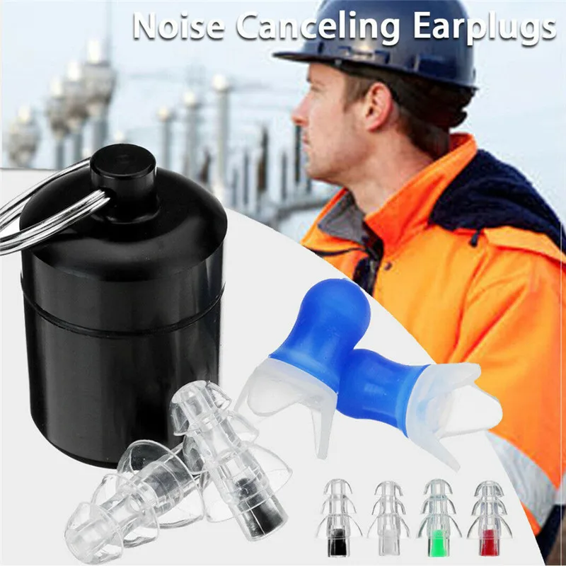 Silicone Ear Plugs For Sleep Safurance 2Pcs Noise Cancelling Earplugs Hearing Protection Reusable Concerts Musician Bar Drummer
Silicone Ear Plugs For Sleep Safurance 2Pcs Noise Cancelling Earplugs Hearing Protection Reusable Concerts Musician Bar Drummer