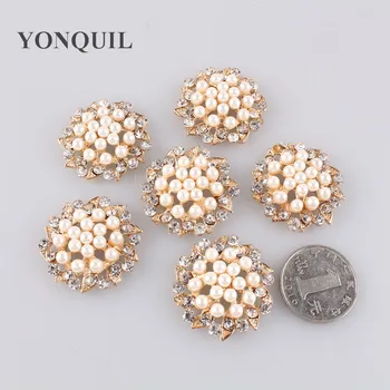 30 MM Size Bling Metal Pearl Rhinestone Button For Craft Clear Flatback Decor Buttons For Wedding accessories 20pcs/lot MYQB002
30 MM Size Bling Metal Pearl Rhinestone Button For Craft Clear Flatback Decor Buttons For Wedding accessories 20pcs/lot MYQB002