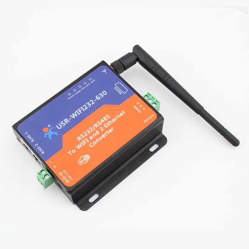 USR wifi 232 630 Modbus RTU к TCP конвертеры последовательному или Ethernet Поддержка питания